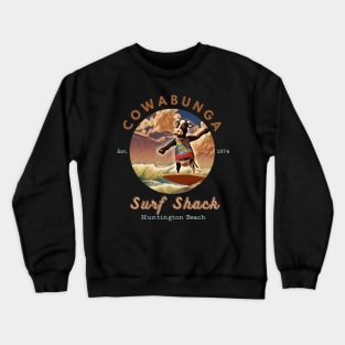 Cowabunga Surf Shack Crewneck Sweatshirt